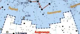 Созвездие Андромеда. Интересные факты. Созвездие Андромеда (Andromeda) Созвездие андромеды и персея