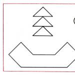 Занимательные игровые упражнения по ознакомлению с геометрическими фигурами картотека по математике (старшая группа) на тему